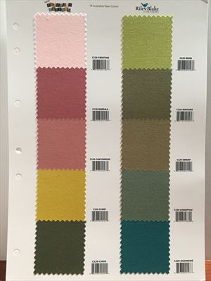 Confetti Cottons Solids- Swatch Card #2